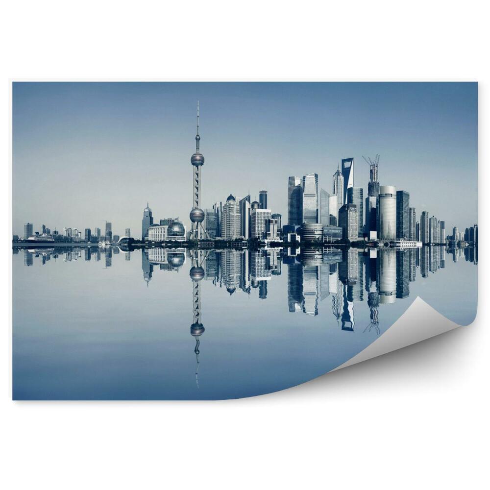 Fototapeta Shanghai panorama miasta