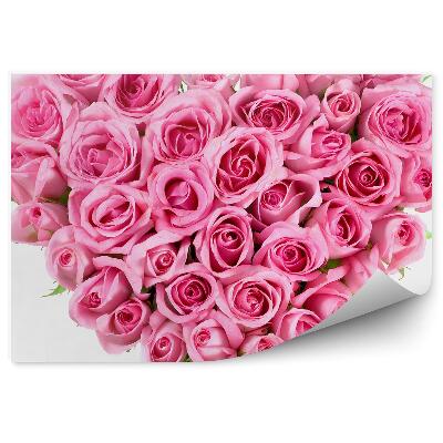 Fototapeta na ścianę Serce kwiaty róż