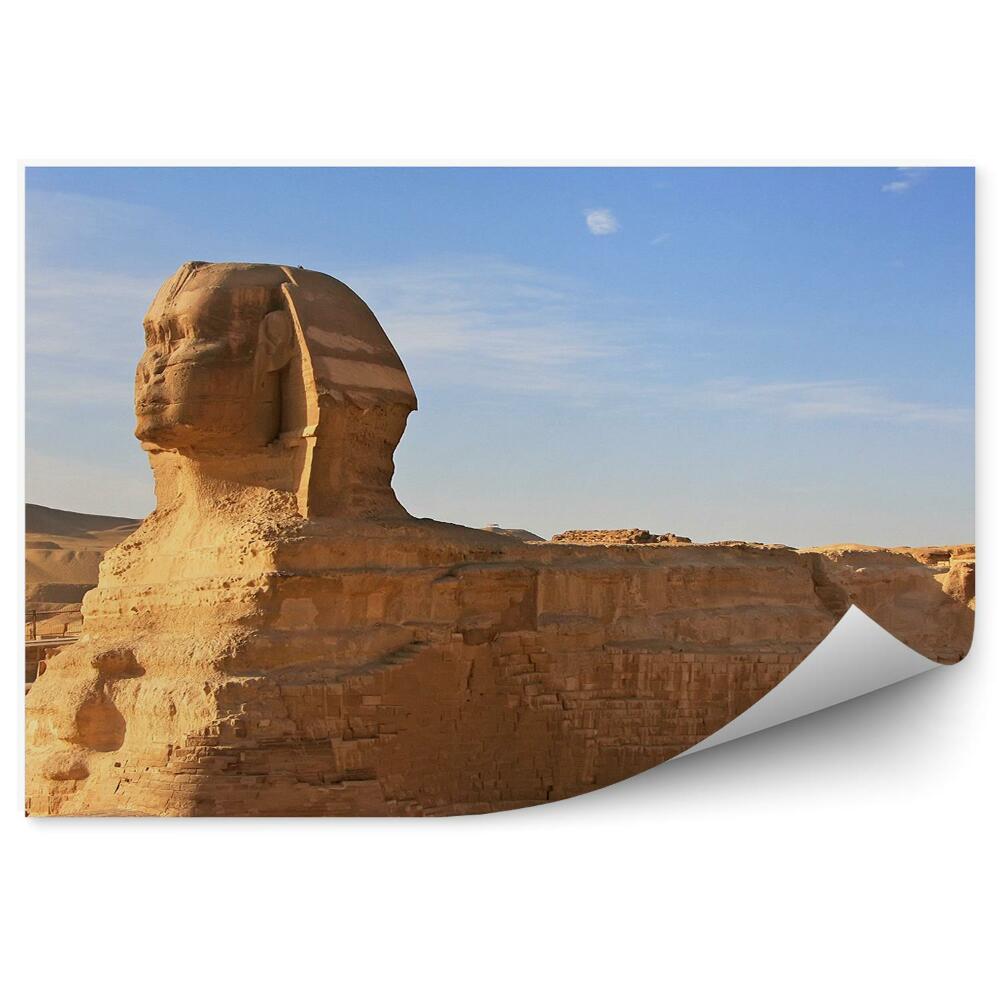 Okleina na ścianę Sfinks w kairze profil architektura