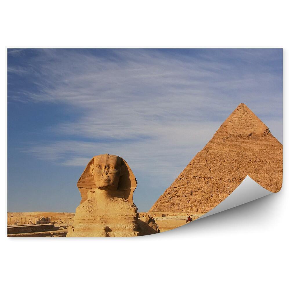 Okleina na ścianę Sfinks piramidy turystyka egipt