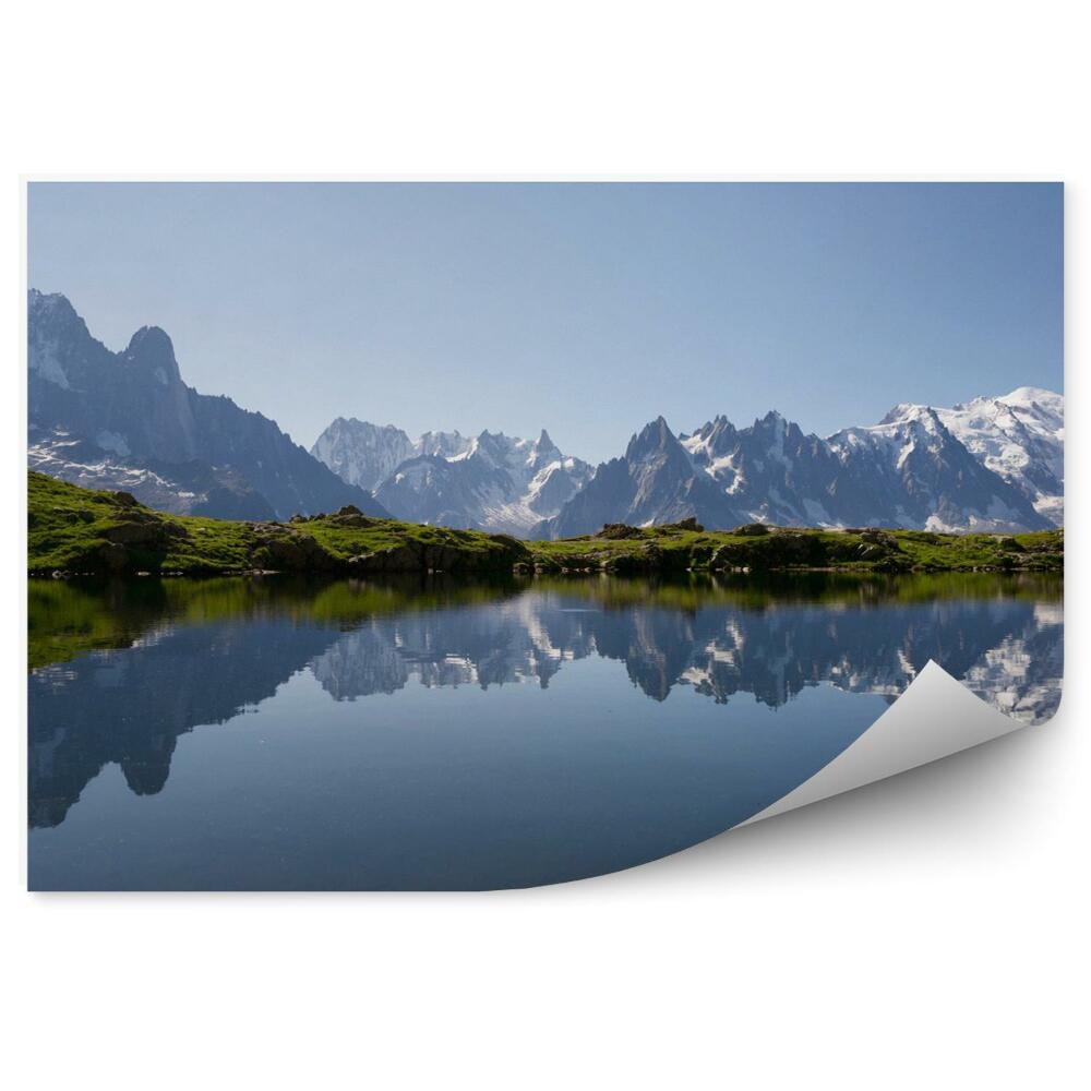 Fototapeta Alpy jezioro góry