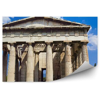 Fototapeta Starożytna agora ateny ruiny