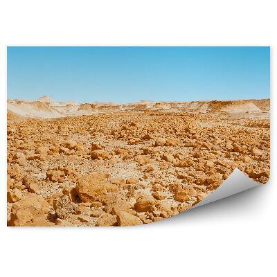 Okleina ścienna Kamienie pustynia niebo
