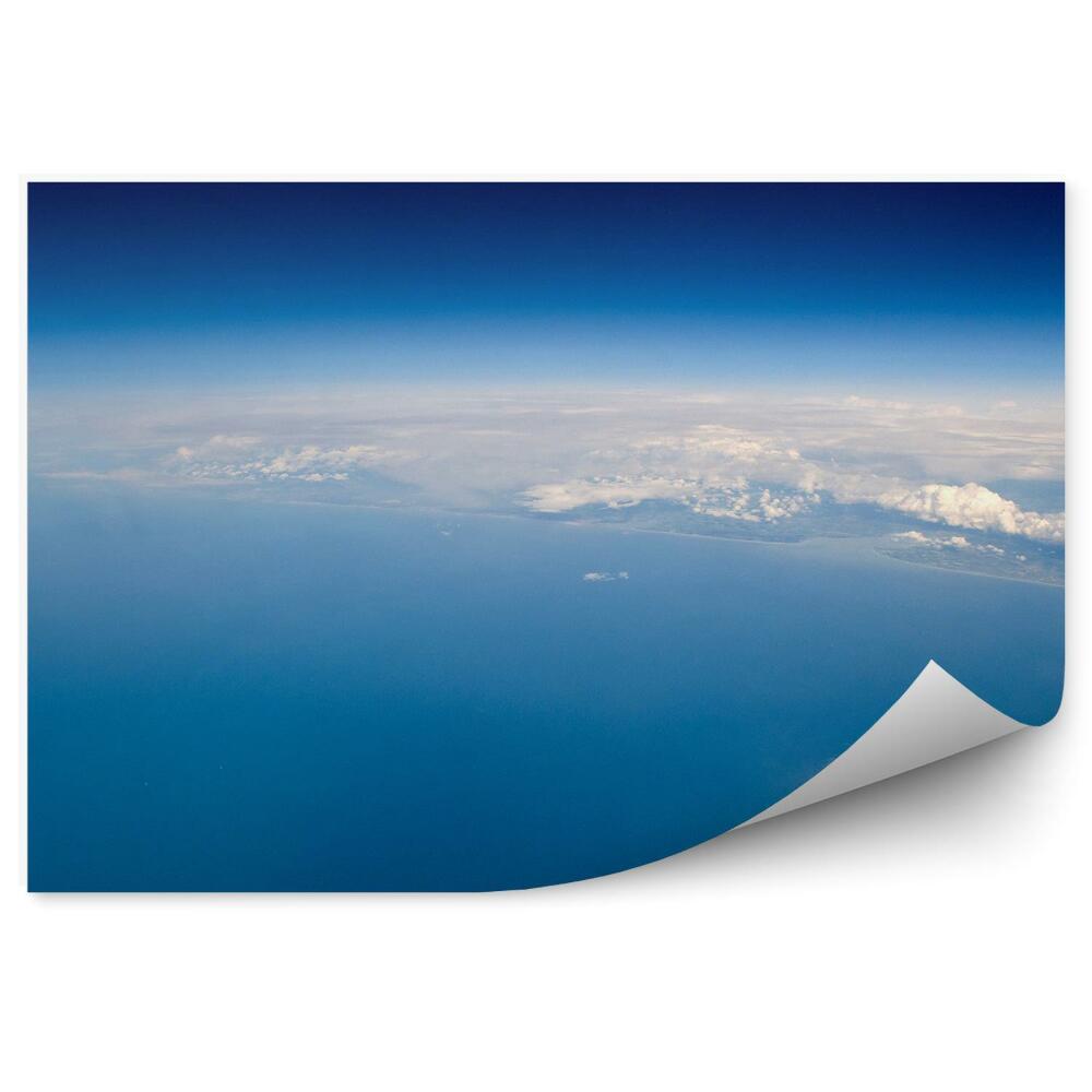 Fototapeta Oceany chmury ziemia widok niebo