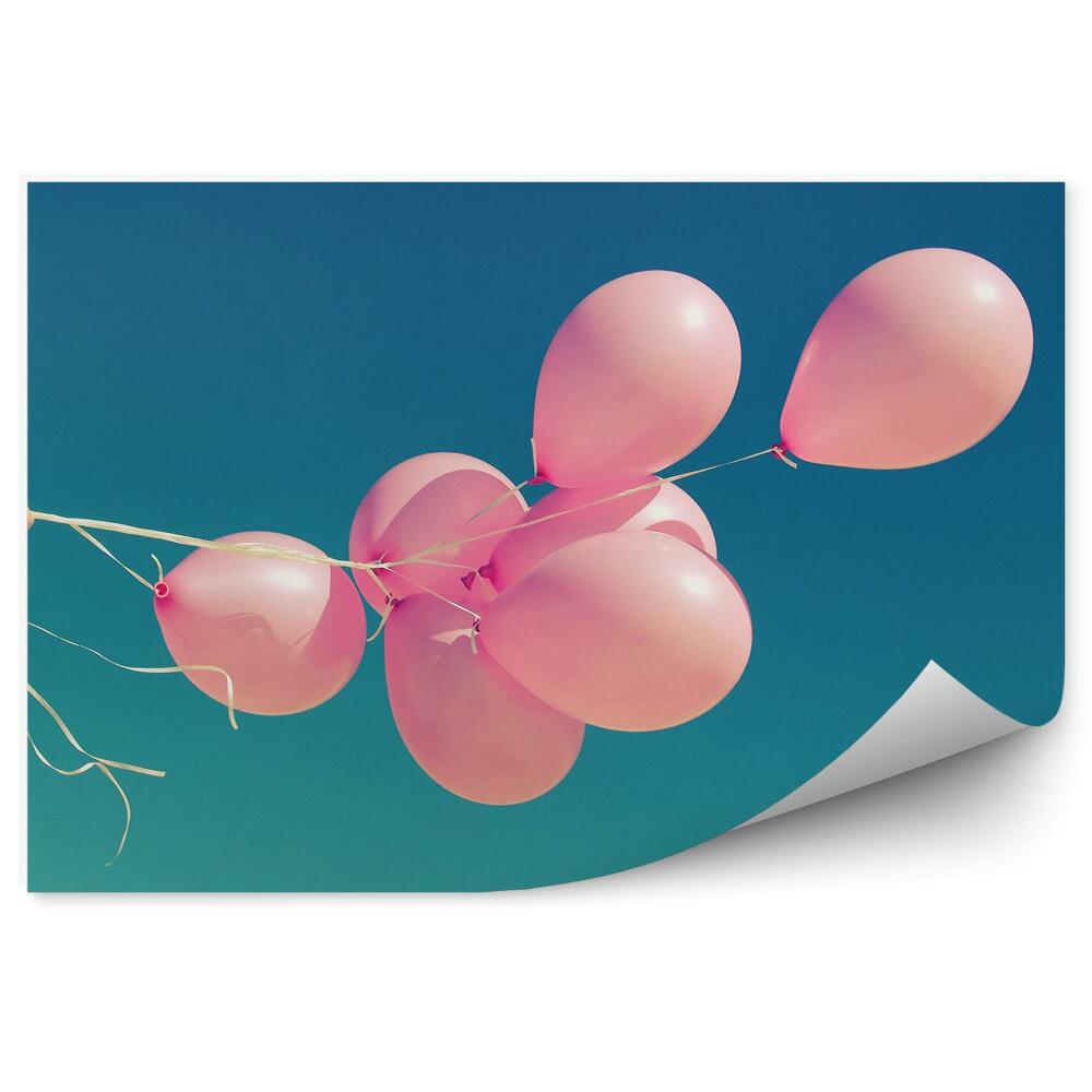 Okleina ścienna Różowe balony