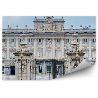 Fototapeta Pałac królewski madryt brama architektura