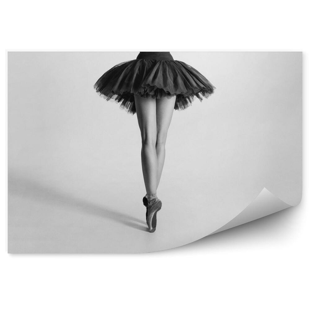 Fotopeta Czarno biała baletnica