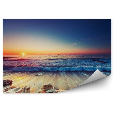 Fototapeta Wschód słońca nad morzem