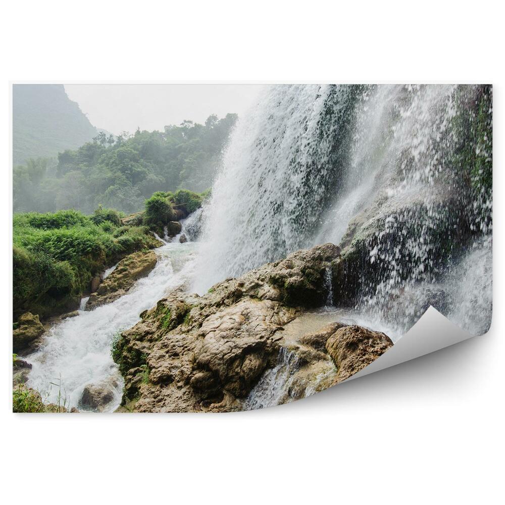 Okleina na ścianę Wielki wodospad chiny-wietnam
