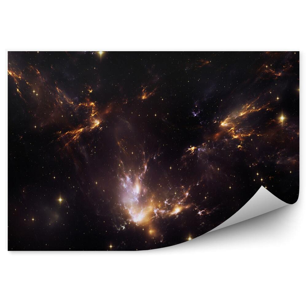 Fototapeta Światła gwiazdy niebo kosmos galaktyka