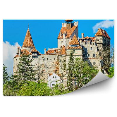 Okleina na ścianę Zamek w transylwanii słynny drakula