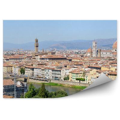 Fototapeta na ścianę widok z lotu ptaka Florencja katedra Santa Maria del Fiore budynki