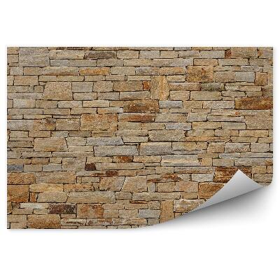 Fototapeta samoprzylepna Wielokolorowy ceglany mur