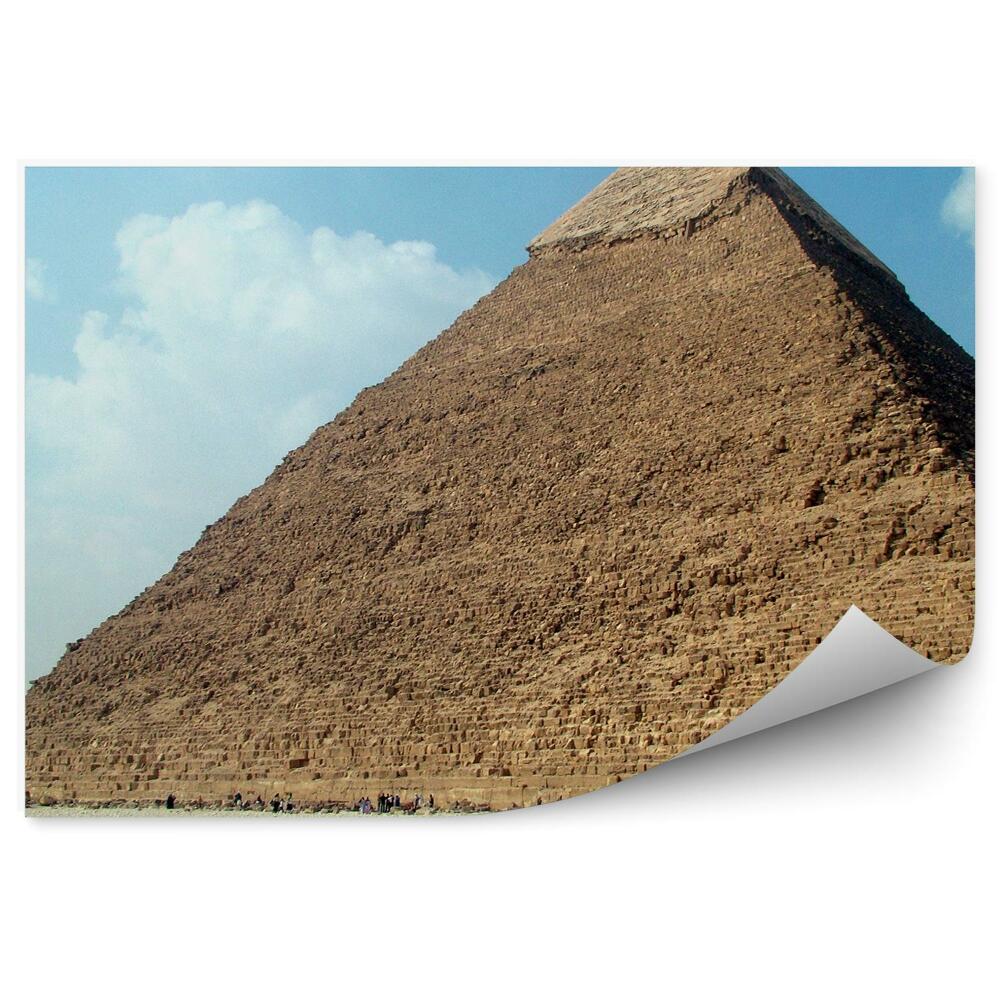 Fototapeta samoprzylepna Piramida egipt turyści