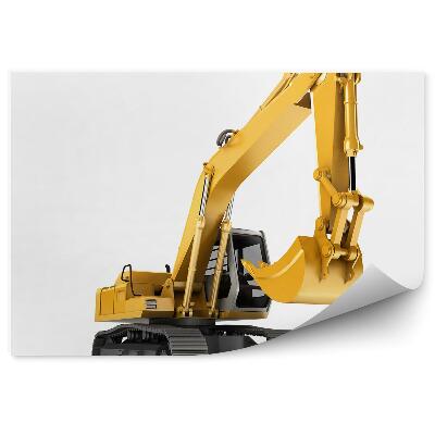 Fototapeta Zabawkowa koparka zbliżenie