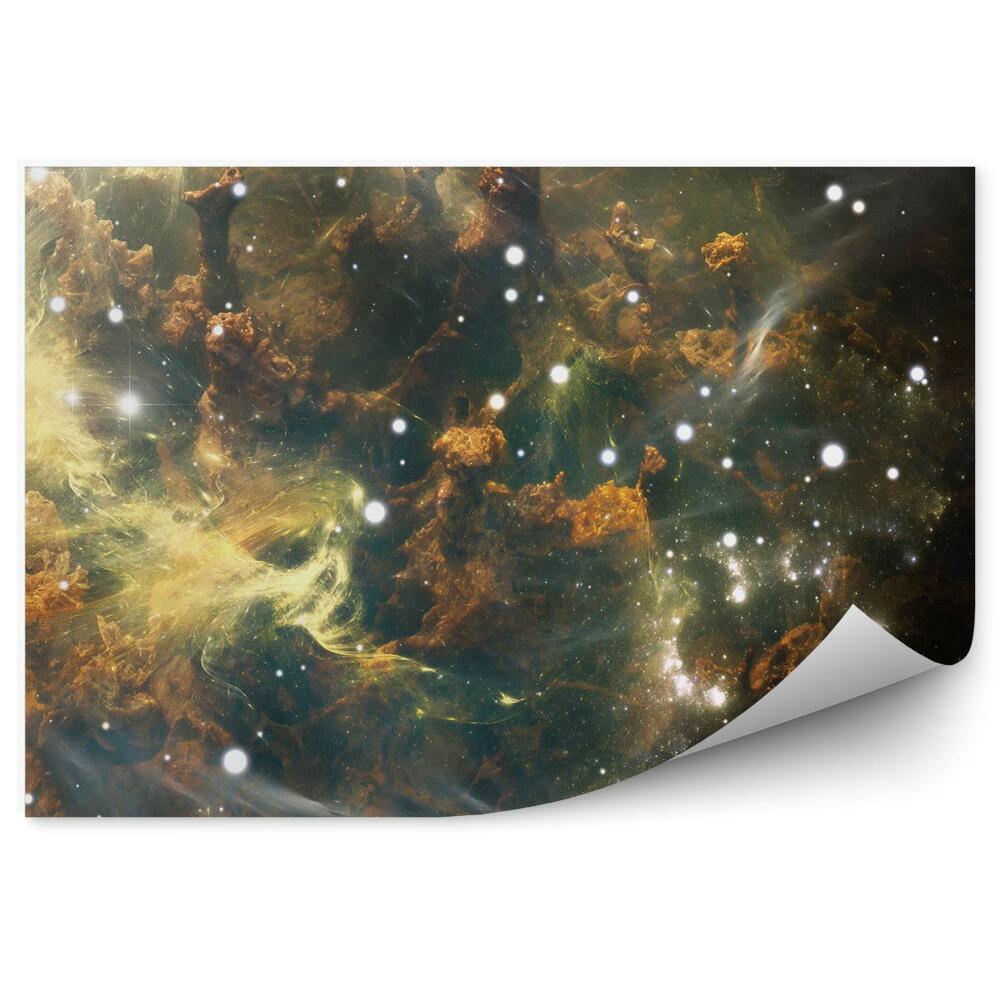 Fototapeta Mgławica gwiazdy pyły świetlne tło