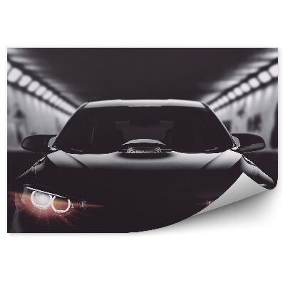 Fotopeta Samochód sportowy w tunelu światła blask