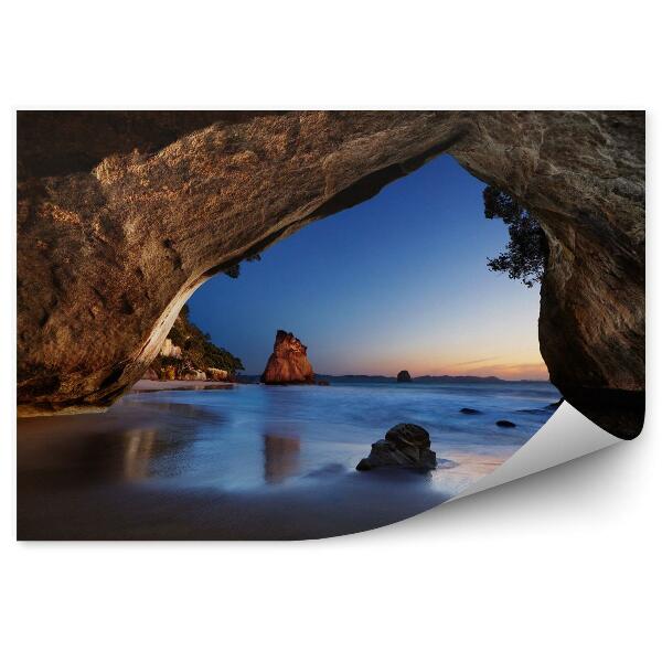 Fototapeta Cathedral cove nowa zelandia