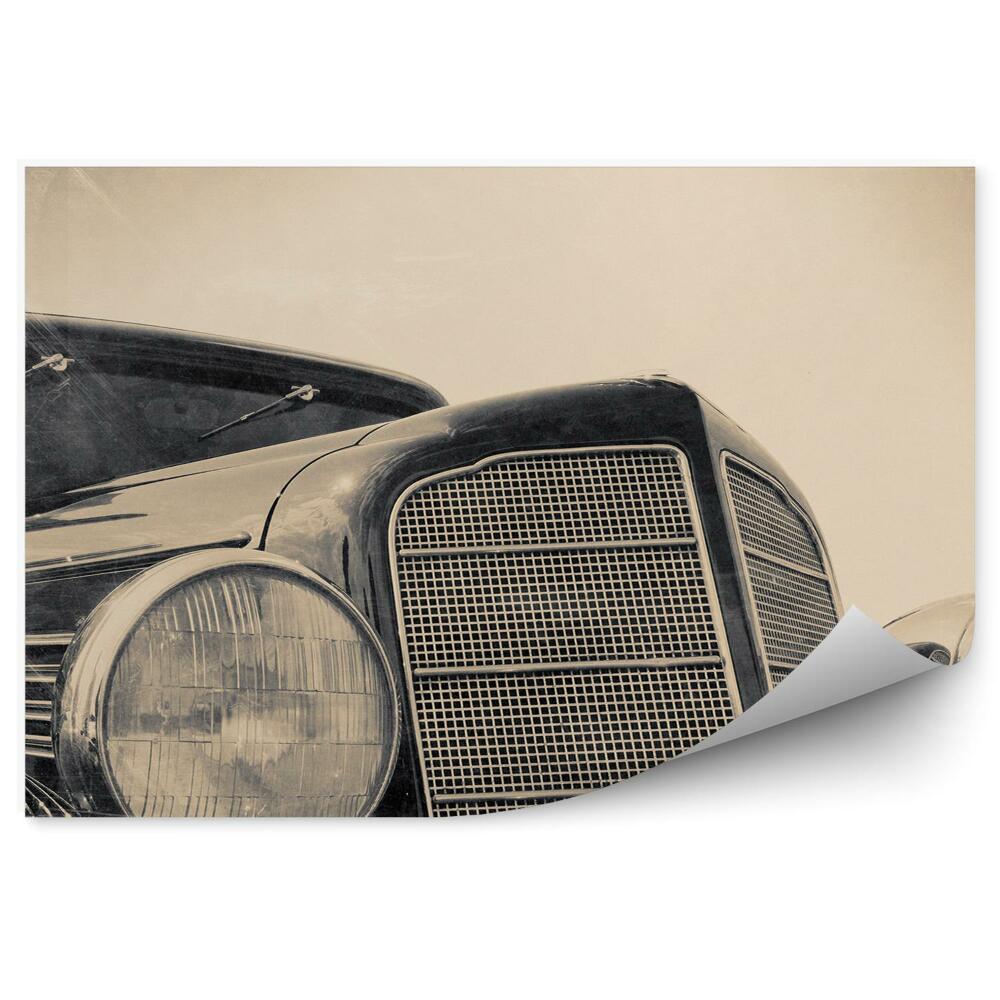 Fototapeta na ścianę Zbliżenie na stary automobil vintage