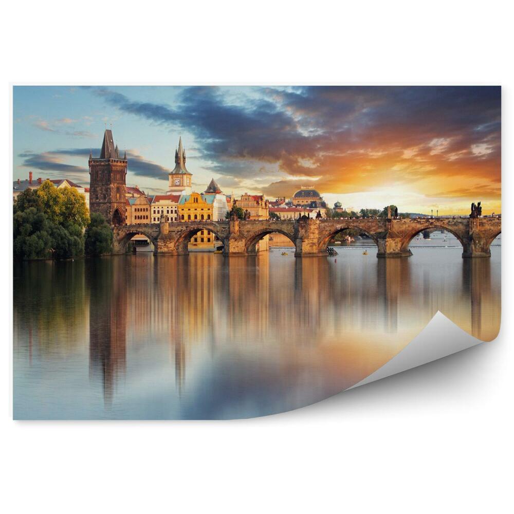 Fototapeta Most karola w pradze republika czeska