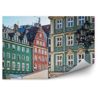 Fototapeta Wrocław stare miasto lampa