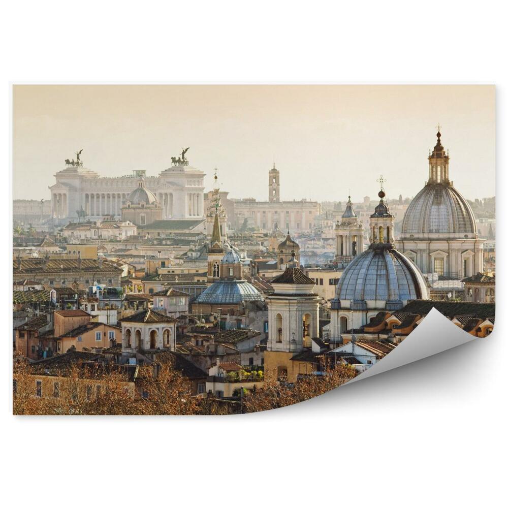 Fototapeta Panorama starego miasta w rzymie włochy