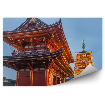 Fototapeta Asakusa turyści ruch podróże budynki