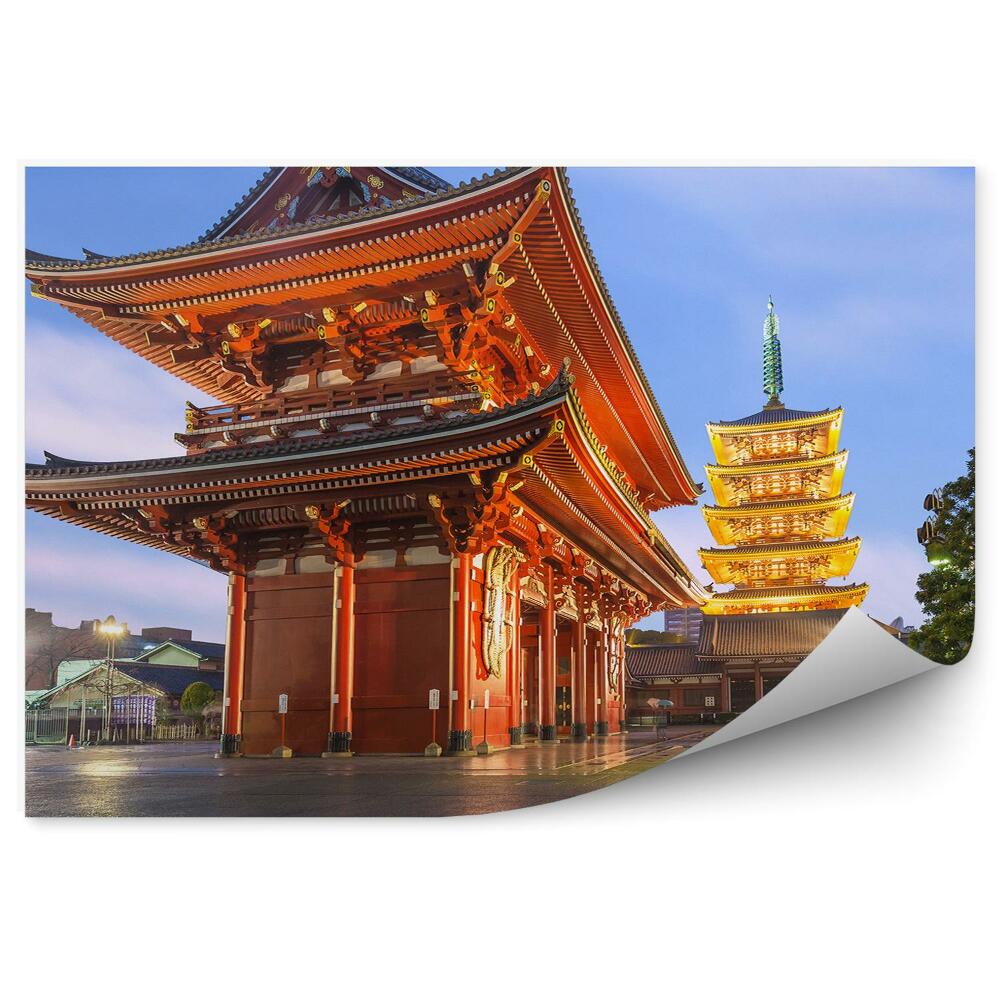 Fototapeta Świątynia japonia światła kultura budynki