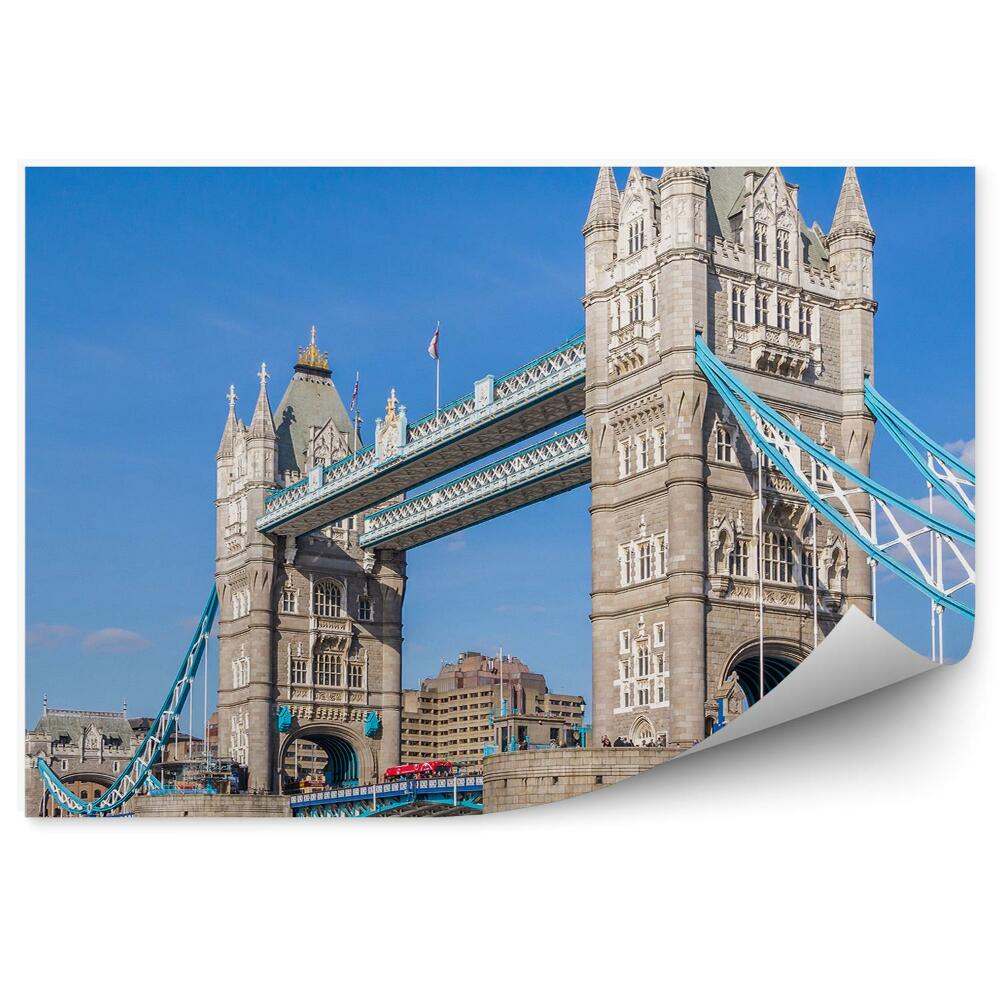 Okleina na ścianę Lato zbliżenie na most architektura londyn