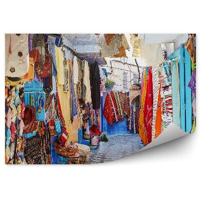Fototapeta samoprzylepna Maroko stragany sklepy alejka