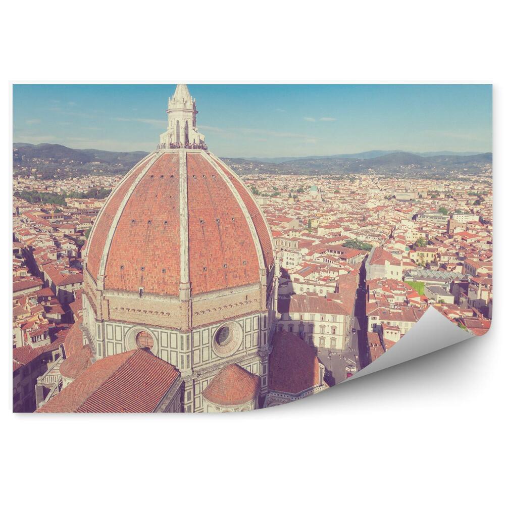 Fototapeta na ścianę katedra Santa Maria del Fiore budynki Florencja niebo