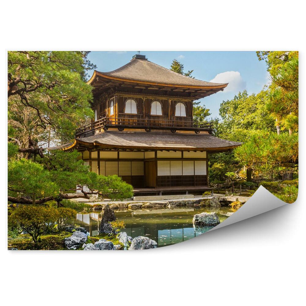 Fototapeta Kioto świątynia park natura drzewa zieleń
