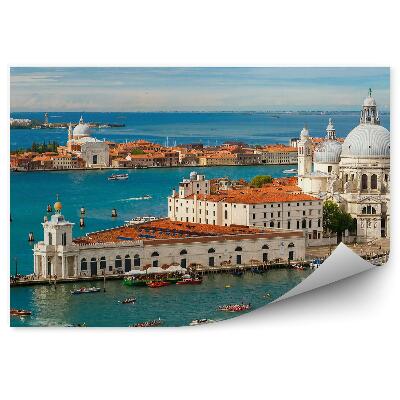 Fototapeta Włochy widok z lotu ptaka miasto budynki