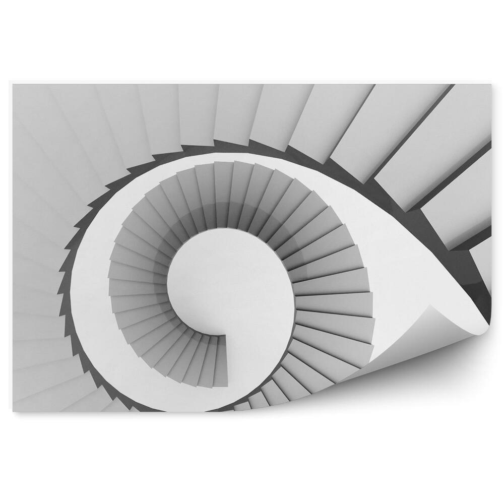 Fototapeta samoprzylepna Koncepcja spiralnych schodów