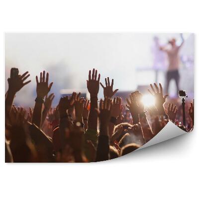 Fototapeta Koncert ludzie tłum muzyka zabawa