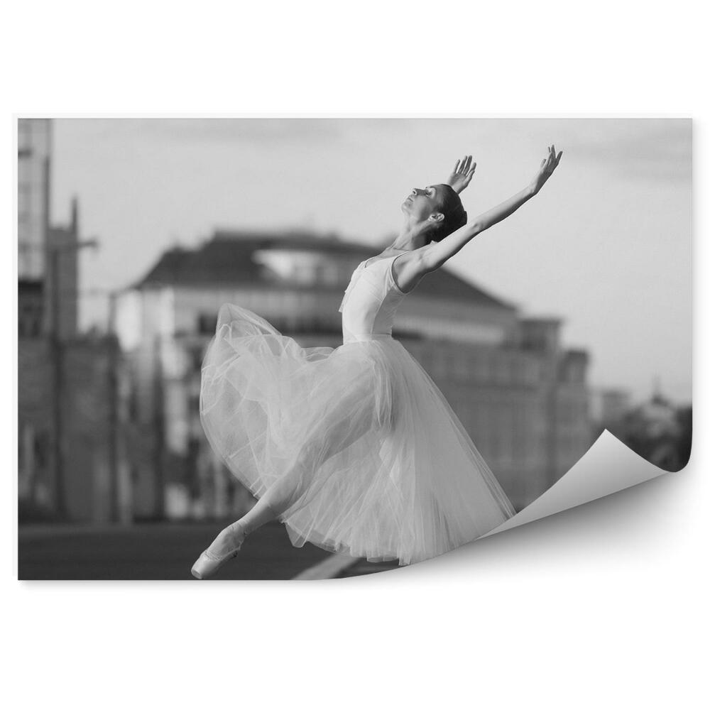 Fotopeta Ulica miasto kobieta baletnica taniec