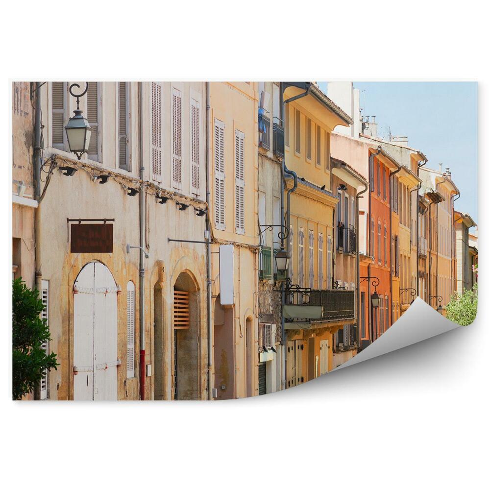 Fototapeta na ścianę stare miasto drzewa Prowansja Francja