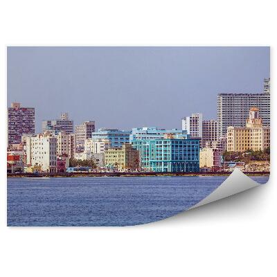 Fototapeta na ścianę budynki morze niebo Hawana Kuba