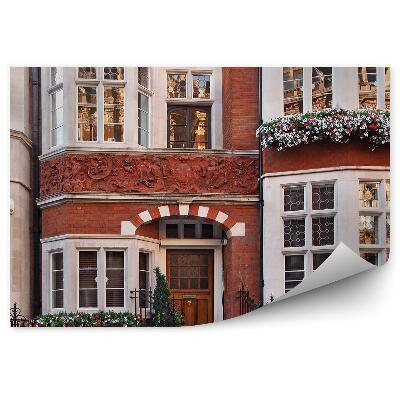 Fototapeta Architektura budynki miasto anglia kwiaty