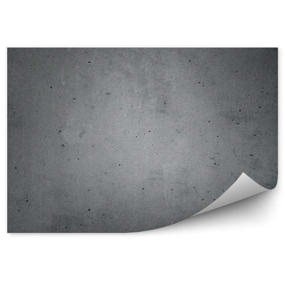 Fototapeta samoprzylepna Ciemnoszary gładzony beton