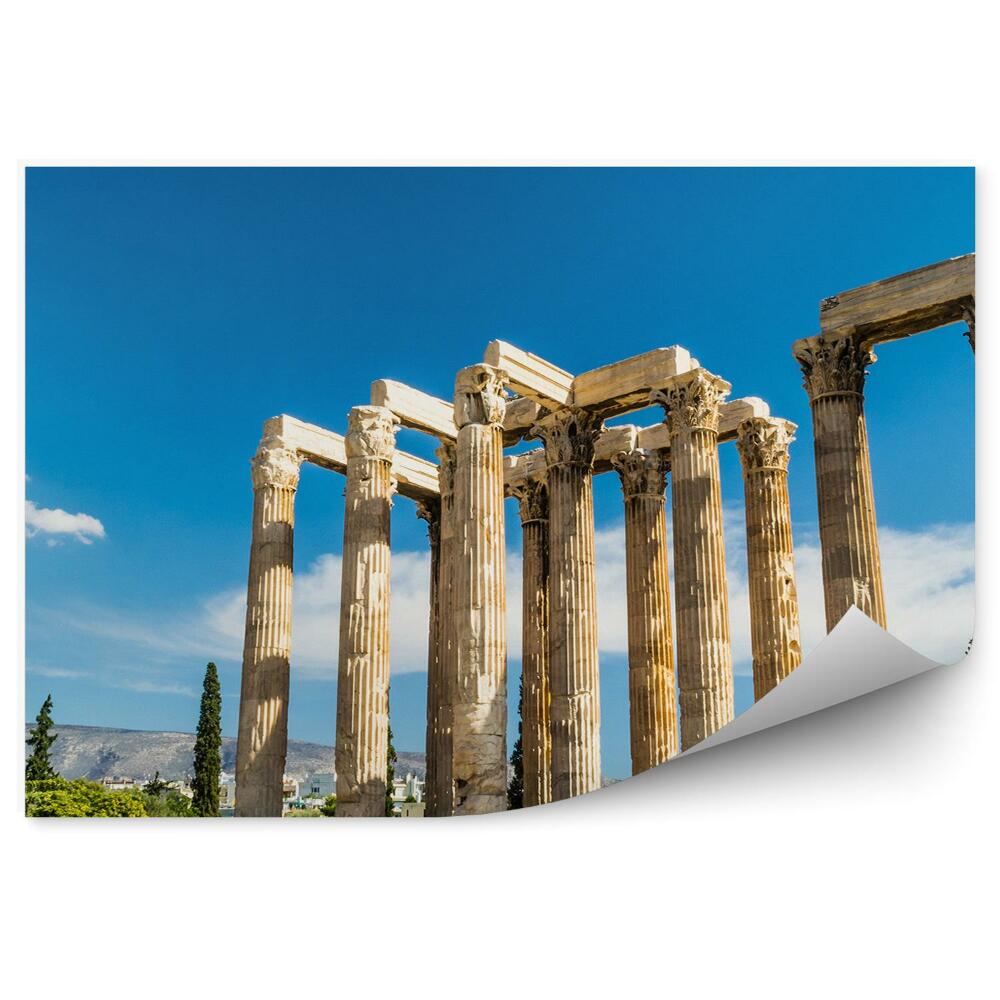 Fototapeta Grecja starożytna świątynia zeusa