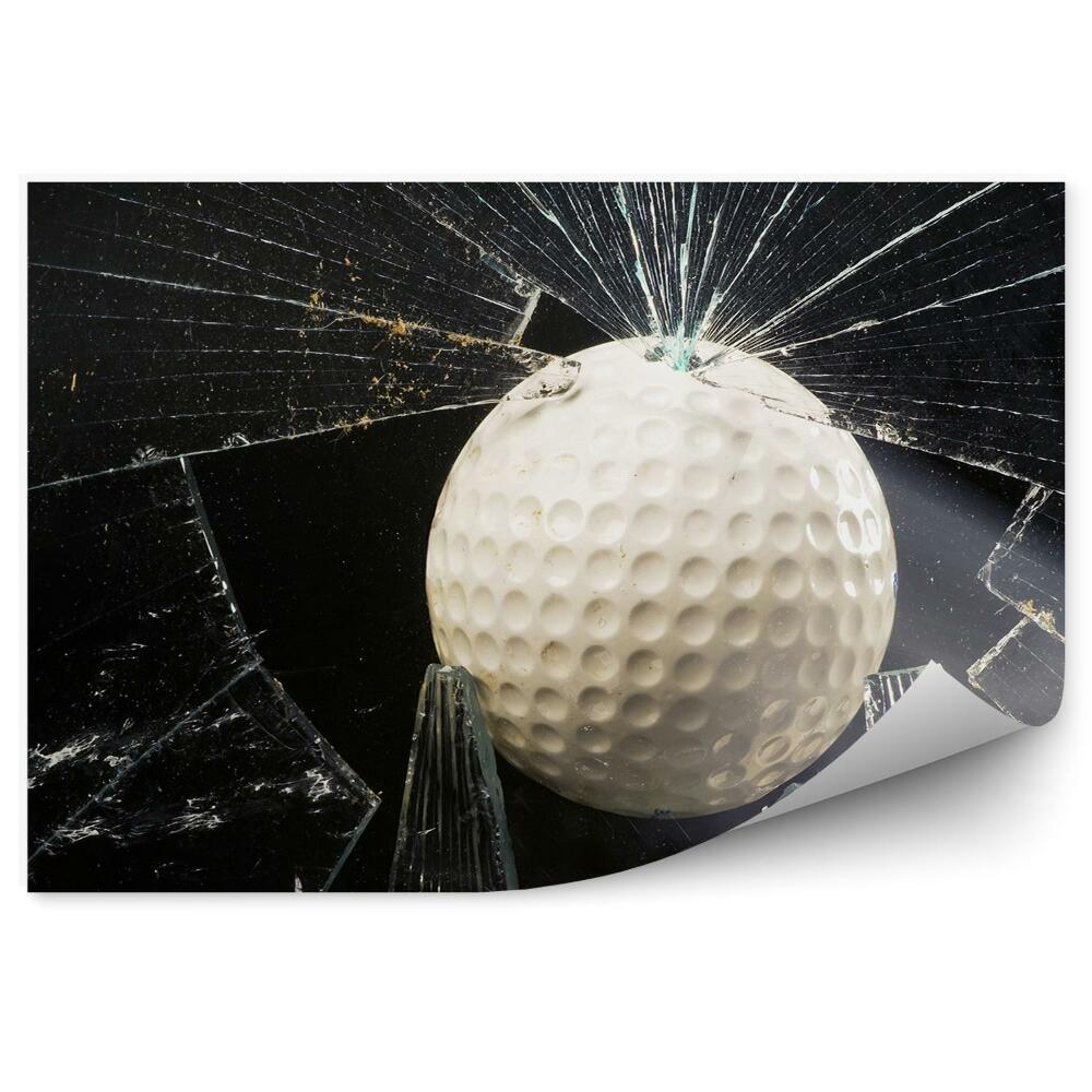 Fototapeta samoprzylepna Szkło piłka golfowa