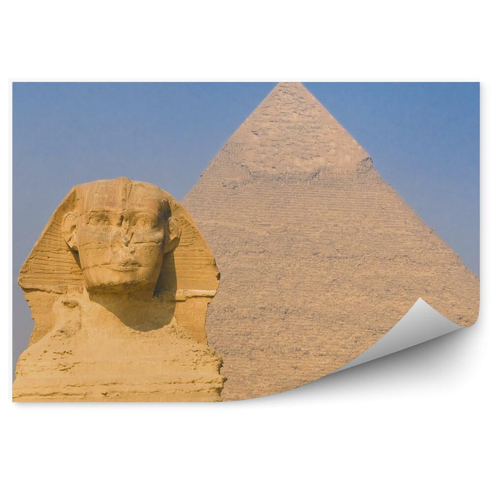 Fototapeta samoprzylepna Sfinks w gizie piramida