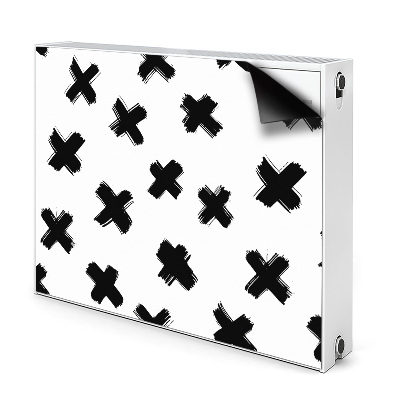 Maskownica grzejnika X pociągnięcia pędzlem