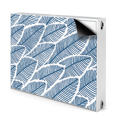 Maskownica grzejnika Niebieskie liście