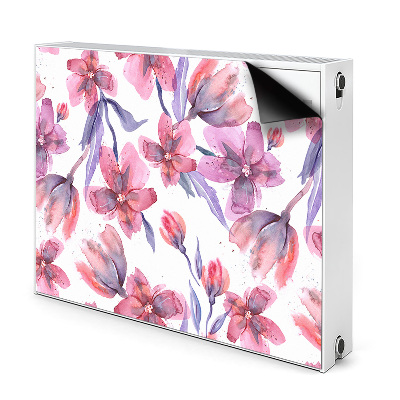 Maskownica grzejnika Pastelowe kwiaty