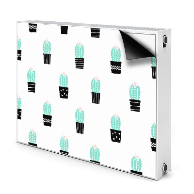 Magnes na grzejnik Kaktusy