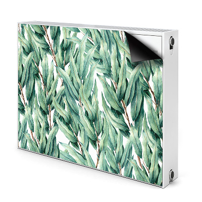 Magnetyczna osłona grzejnika Malowane liście