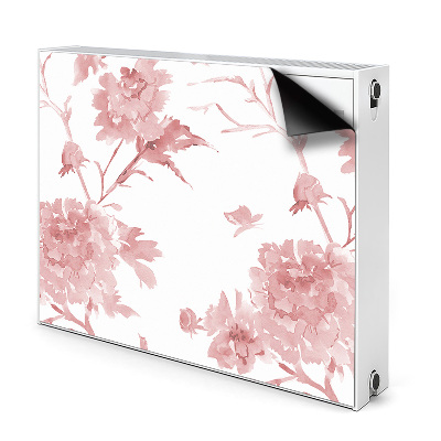 Maskownica grzejnika Pastelowe kwiaty