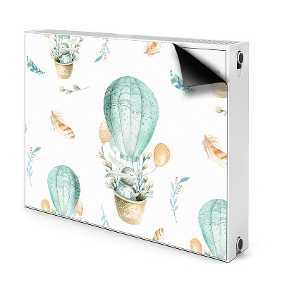 Maskownica grzejnika na wymiar Królik w balonie